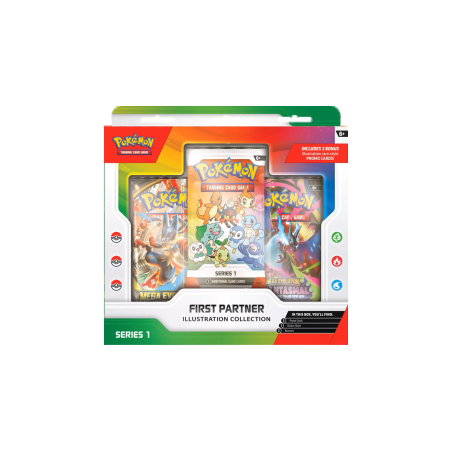 Pokemon Trading Card Game: First Partner Illustration Series 1 Collection